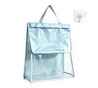 Organizador de Ducha Bolsa De Almacenaje Antipolvo Impermeable Sin Taladro | Organizador Ducha Esquinero Baño Para Hogar Dormitorio Hotel Toalla Ropa Y Ropa Interior Maquillaje Aseo Teléfono