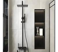 Organizador de Ducha Empotrado de Acero Inoxidable con Soldadura sellada, nicho de Almacenamiento de Gran Capacidad para la decoración del baño.