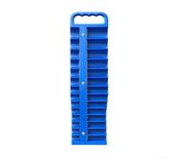 Organizador de enchufes, material ABS resistente y tiras magnéticas dobles para estantes de enchufe métricos y SAE de 1/4 3/8 1/2 pulgadas (9,5 mm)