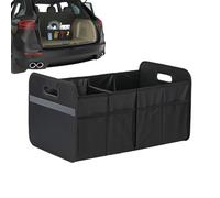 Organizador de equipaje para coche | Contenedor plegable para maletero 56L - Organizador de alimentos accesorios interiores para viajes diarios playa camping asiento trasero remolque