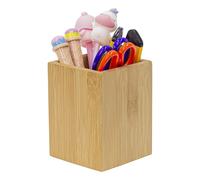 Organizador de escritorio de bambú de gran capacidad que garantiza que todo esté en su lugar, elevando tu escritorio a un nuevo nivel de estilo y