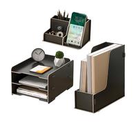 Organizador de Escritorio de Madera