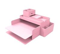 Organizador de Escritorio Desk Set Serie Minimal -7 Apartados Independientes y Desmontables - Organización y Decoración