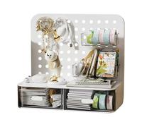 Organizador De Escritorio - Organizador De Papelería | Papelería Y Productos De Oficina | Cajón De Bolígrafos De Mesa, Organizador De Cajones De Escritorio, Suministros De Oficina, Contenedor Para L