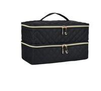 Organizador De Esmaltes De Uñas Bolsa De Almacenamiento De Esmalte De Uñas, 60 Botellas, Bolsa De Aceite Esencial, Kit De Cuidado De Uñas, Caja De Almacenamiento De Herramientas De Cuidado De Uñas(Bla