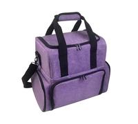 Organizador De Esmaltes De Uñas Bolsa organizadora de esmalte de uñas, 70 botellas, bolso cosmético, organizador, estuche de almacenamiento, transporte de viaje for accesorios de decoración de uñas, b