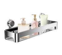 Organizador de estante de baño | Organizador de estantes de pared de baño con ventosa - Estante sin taladrar organización y almacenamiento para jabón, esponja, champú, productos para el cuidado de la