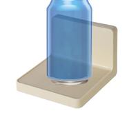 Organizador De Estantes De Pared, Almacenamiento De Pared Cosmético Adhesivo Fuerte, Soporte Para Esponja De Jabón, Estants De P Para Dormitorio, Estantes De Almacenamiento Acrílico Engrosado Par