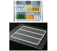 Organizador de estantes for congelador, estante divisor, rejilla de alambre | For accesorio de almacenamiento en refrigerador vertical y arcón.(58x54cm(22.8x21.3"))