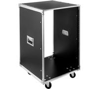 Organizador de estantes, gabinete de Red para servidores de 16U con Ruedas, gabinete de Red con Capacidad de Carga de 220 Libras