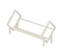 Organizador de estantes para Libros, Estante de Escritorio para la Parte del Escritorio, Estantería inclinable para Libros de Cocina de Acero al Carbono, estantes de Mesa, Estante PE