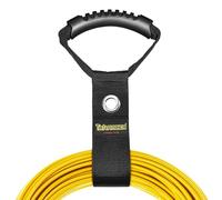 Organizador de Extensiones y Mangueras(Paquete de 2)con Asa para Fácil Transporte y Almacenamiento en Garaje Taller,Correa de Sujeción de auto-ajuste,para Mangueras de Piscina y Jardín,Cables,Alambres