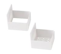 Organizador de Film de Cocina,Estantes Flotantes para Cajón de Papel Aluminio | Estante Almacenamiento Baño para Papel Encerado Aluminio Bolsas Alimentos Pasta Cepillo