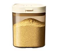 Organizador de fórmula para bebés: coja de almacenamiento de viaje, contenedor de alimentos portátil, contenedor de granos de dulces para refrigerios | Soporte magnético para polvo de bebé con tapa, s