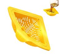 Organizador de fregadero - Soporte magnético para esponja de cocina | Cesta de esquina para fregadero | Cesta de drenaje de acero inoxidable para residuos de alimentos, limpieza, enjuague de frutas