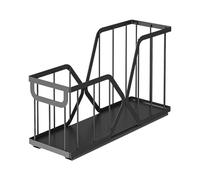 Organizador de gabinete, 42 x 14 x 26 cm, estante de almacenamiento deslizante para ahorrar espacio, organizador extraíble para debajo del gabinete con cajones deslizantes , para oficina