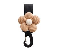 Organizador de gancho para cochecito de bebé, diseño de flores, para bolsa de pañales, bolso de mamá, bonito accesorio para cochecito