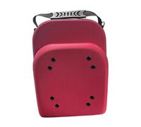 Organizador de gorras de béisbol | Estuche para sombreros de viaje | Bolsa de almacenamiento de gorras con asa de transporte para oficinas, caminar, escalar, acampar