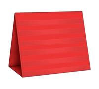 Organizador de gráficos, tablero de exhibición, 25.2 x 15.3 x 21.25 pulgadas, caballete plegable de doble cara, para ayuda de enseñanza de escritorio, soporte de tela no tejida, suministros para el