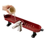 Organizador de grifo de cocina, soporte para fregadero en forma de U, sin taladrar, para almacenamiento de encimera de cocina, cuidado de la piel, cepillos de dientes, tazas, limpiadores, detergentes