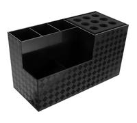 Organizador de Herramientas Cabello, Caja de Tijeras, Negro, Abs Eva | Compartimentos Múltiples, Gran Capacidad, Acceso Fácil, para Barbería y Hogar, Resistente, Decorativo
