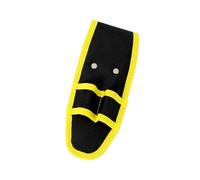 Organizador de herramientas de cintura compacto resistente al desgarro, 90 g, materiales Oxford, diseño de refuerzo de remaches para electricistas, carpinteros, bolsa de almacenamiento de herramientas