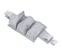 Organizador de herramientas de limpieza, bolsa de cintura, clasificación, almacenamiento, tela Oxford, herramienta de limpieza efectiva, bolsa de cintura, conveniente uso en interiores (gris)