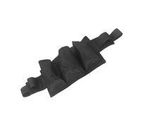 Organizador de herramientas de limpieza, bolsa de cintura, clasificación, almacenamiento, tela Oxford, herramienta de limpieza efectiva, bolsa de cintura, conveniente uso en interiores (negro)