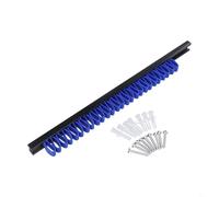 Organizador de herramientas de montaje en pared con soporte de destornillador y almacenamiento de llaves para taller y garaje, diseñado para adaptarse a la mayoría de tamaños de herramientas de manera