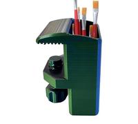 Organizador de herramientas de pintura | Clip para portalápices, organizador de manualidades fijable - para artistas y artesanos, proyecto de escritorio para niños y familiares y amigos, Azul