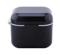 Organizador de herramientas desinfectante para uñas, estuche de almacenamiento para brocas, diseño higiénico, fácil de llevar, organizador de herramientas de uñas de grado de salón