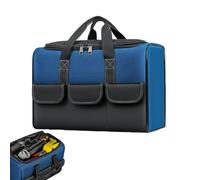 Organizador de herramientas electricistas - de mecánica excitada | Attrrezzi Oper Mouth Road Bag | Organizador portátil para herramientas con múltiples bolsillos resistentes, taller de