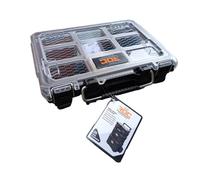 Keter ROC Pro Gear Heay Duty Medio organizador, 25 años de garantía, contenedores extraíbles, apilable, ligero, duradero, resistente al agua IP65, color negro