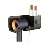 Organizador de herramientas para el cabello, soporte para secador de pelo | Soporte adhesivo para secador de pelo - Soporte para maquinilla de afeitar eléctrica, cabezal de ducha para casa, hotel