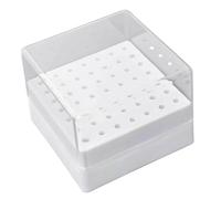 Organizador De Herramientas para Uñas,Organizador con Tapa Transparente Y Cuarenta Y Nueve Huecos,Estuche Expositor para Herramientas de Uñas | para Entusiastas del Esmalte Personal Hogar Salón
