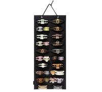 Organizador de horquillas para el pelo, organizador para colgar garras, soporte para plátano, diseño de pino, diseño de ahorro de espacio, perfecto para dormitorio, baño, armario, salón, decoración