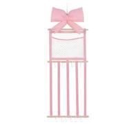 Organizador de Horquillas Porta Horquillas - Expositor Grande Rosa con Ganchos - Colgador de Pared para Almacenamiento,Para Mujeres Y Niñas, Puerta, Armario, Dormitorio, Decoración Hogar