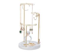 Organizador de joyas 3 niveles Soporte para joyas Expositor de joyas elegante