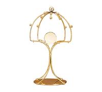 Organizador de joyas de metal con forma de torre, soporte de exhibición de árbol, soporte de clip para el pelo, tiara-corona, organizador de joyas, almacenamiento de exhibición de aretes