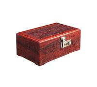 Organizador de joyas, joyero de 8,46/10,23 pulgadas, joyero, caja de almacenamiento, caja for cosméticos, anillos, pendientes, collares, pulseras, relojes, joyero pequeño, joyero retro, joyero grande.