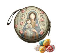 Organizador de joyas portátil: soporte de metal vintage, de almacenamiento para collares, aretes y pulseras con diseño compacto, ideal para anillos, relojes, hogar, viajes, tocador, colección per