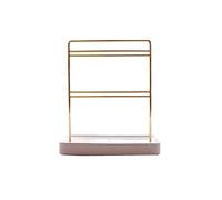 Organizador de joyas Soporte de exhibición de joyería Bandeja rosa Anillo Pendientes Collar Pulsera Colgante Joyería Conjunto de joyería Estante de exhibición de joyería Organizadores de joyería