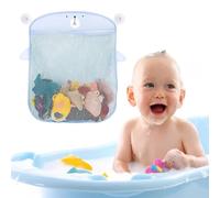 Organizador de Juguete de Baño,Almacenamiento de Juguete de Cuarto de Baño,Bolsa Juguetes Bañera Bolsa de Almacenamiento Soporte con Ventosa,Bolsa organizadora para Juegos de baño para niño
