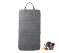 Organizador de juguetes para gatos: soporte para varita mágica | soporte para plumas, almacenamiento interior duradero, fácil instalación, diseño creativo, práctica solución de almacenamient