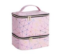 Organizador de kit de uñas | Estuche de esmalte de uñas | Estuche de transporte para barniz, bolsa para esmalte de asa, organizador de gel para uñas, bolsa de almacenamiento para barniz, estuche de