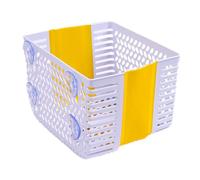 Organizador De La Piscina - Cesta De Almacenamiento Extensible, Bandeja De Suelo | Estante De Servicio Público Al Aire Libre Con Ganchos, Bandeja De Terraza De Gran Capacidad, Cesta De Jardín Con Caja