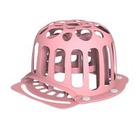 Organizador de lavado de gorras, jaula de limpieza de sombreros de béisbol duradera, cesta de lavandería de gorra de béisbol, protector de sombrero, arandela de silicona para uso en máquina