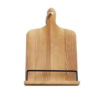 Organizador de libros de cocina - 22,5 x 37 x 5 cm estante de madera resistente | Soporte para libros de recetas resistente para la encimera de la cocina en casa, Navidad, regalo de inauguración de la