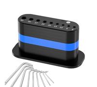 Organizador de llaveros Allen - Soporte para llaves en L, soporte antideslizante de liberación rápida para carpintería eléctrica Fabricación