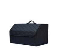 Organizador de Maletero de Coche, Bolsa de Almacenamiento de Herramientas Multiusos de Gran Capacidad, Plegable de Cuero, para emergencias.